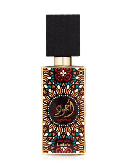 Lattafa Ajwad for Unisex Eau de Parfum Spray, 2.0 Ounce