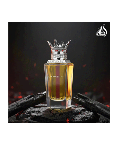 Lattafa Dynasty – Fresh, Spicy, Woody, Aromatic – Eau de Parfum Spray Long-Lasting Fragrance for Unisex, 3.4 Ounce / 100 ml